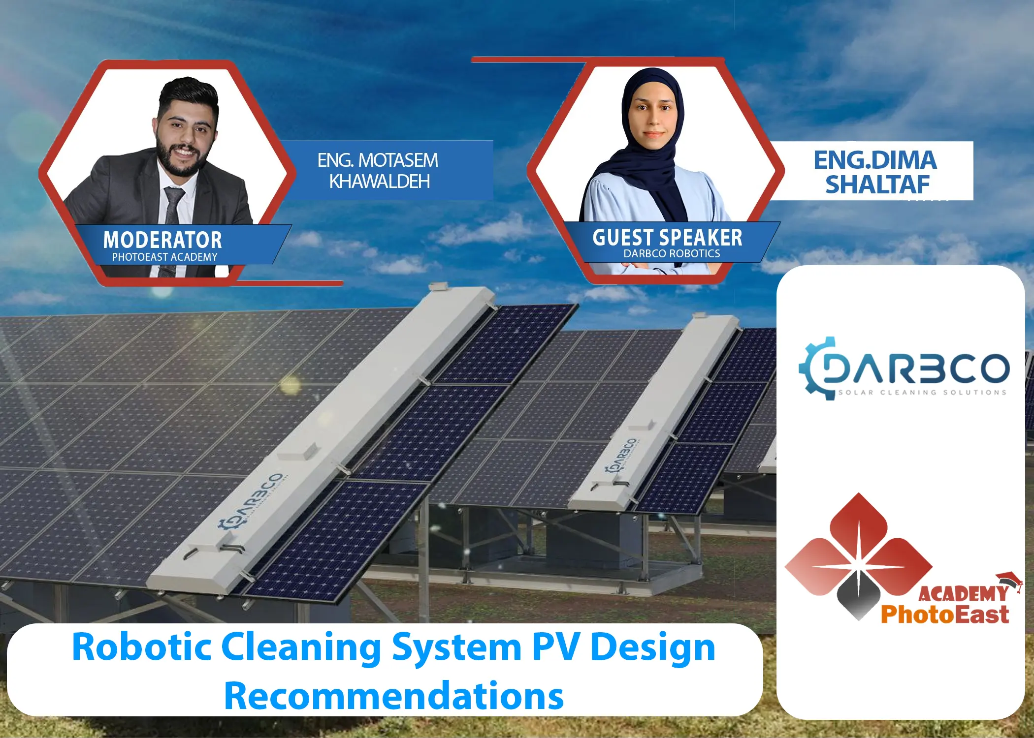 Robotic Cleaning System PV Design Recommendations - Webinar